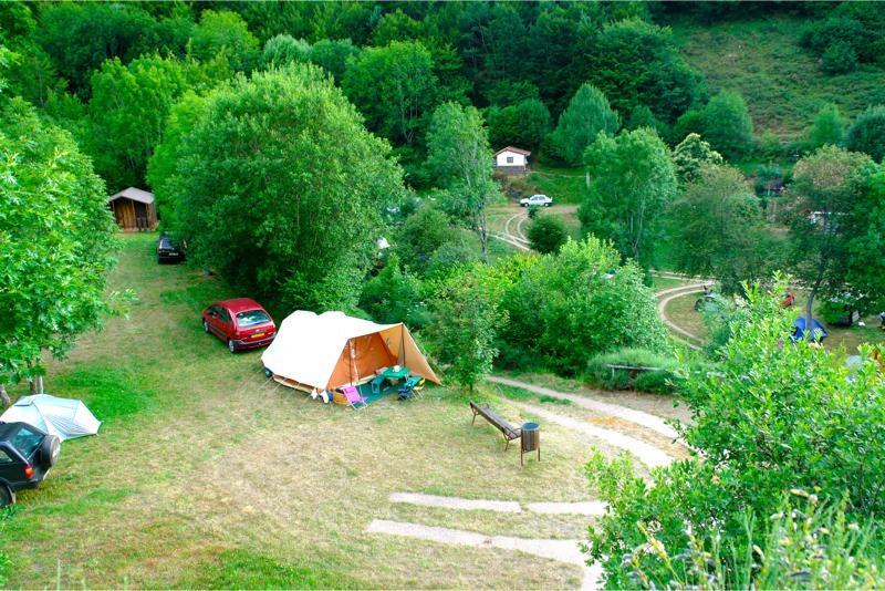 camping el cares 8801 Camping Bereich hohen Teil